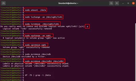 remove lvm volume|how to delete lvm partition.